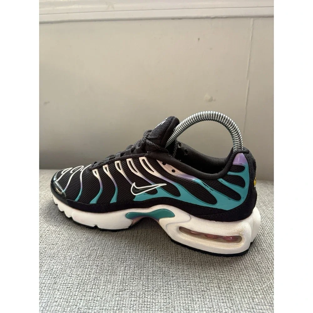 Air Max Plus 'Have a Nike Day' BQ7224-001 Black‎ Multi Color Size 5.5Y Wmn 7.5